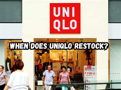 uniqlo u restock.